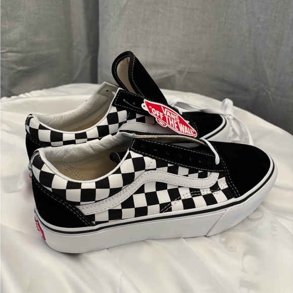 Vans Shoes - Vans Black and White Checkerboard Sneakers NWT